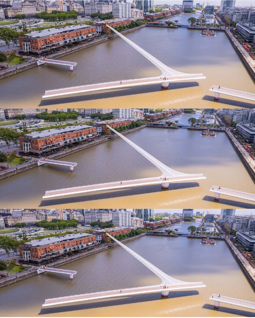 Si visitás Puerto Madero, hay una parada que no puede faltar.El Puente de la Mujer es uno de los lugares más elegidos para caminar, sacar fotos y disfrutar las vistas de la ciudad.Arquitectura, río y una postal clásica porteña a pocos minutos de Believe Madero.