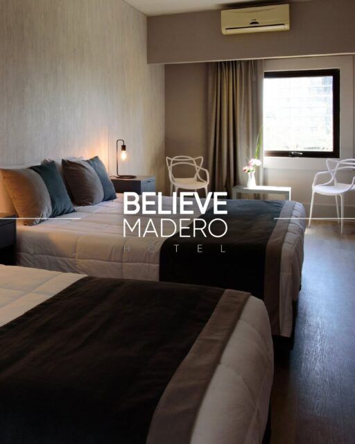 No todos viajan igual.Por eso tenemos habitaciones pensadas para parejas, familias y grupos que quieren disfrutar Buenos Aires con la comodidad que necesitan.Encontrá la opción ideal para tu próxima estadía en nuestra web.