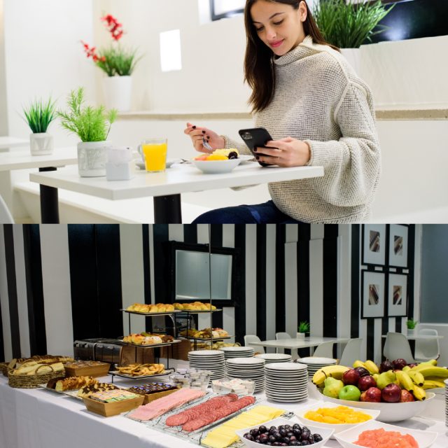 Hay mañanas que invitan a salir.
Y otras que empiezan disfrutando un buen desayuno.
Vos elegís cómo vivirlas.Consultá nuestras tarifas con y sin desayuno incluido.