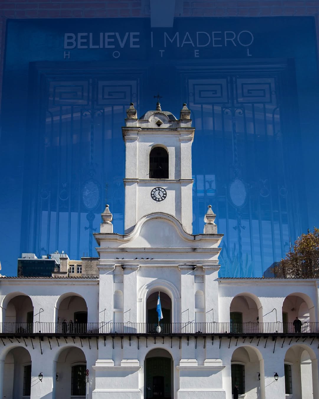 Algunas postales nunca pasan de moda.
El cabildo.
Desde Believe Madero hasta uno de los lugares más emblemáticos de Buenos Aires.Reservá desde nuestra web.